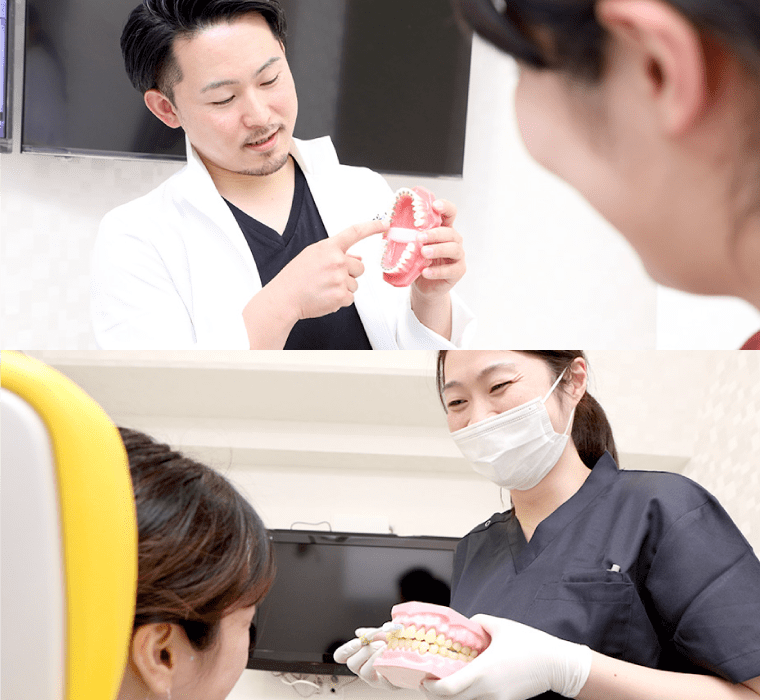 当院はいろいろな歯並びの治療症例、実績があります。