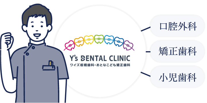 Y's DENTAL CLINICワイズ板橋歯科・おとなこども矯正歯科口腔外科矯正歯科小児歯科